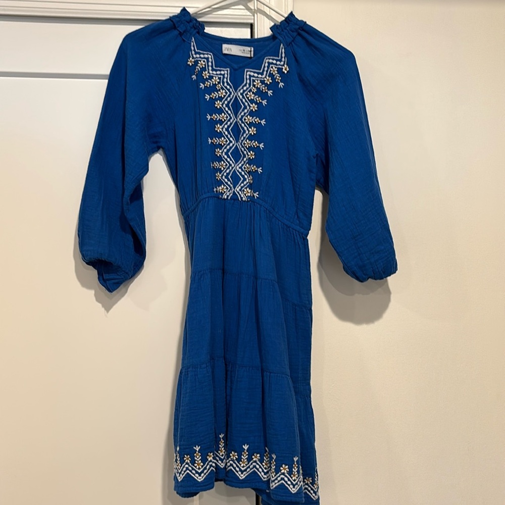 Gorgeous bohemian Zara dress size 10. New with tags